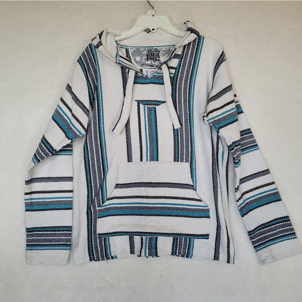 Men's Original Señor Lopez Hoodie M White/Teal